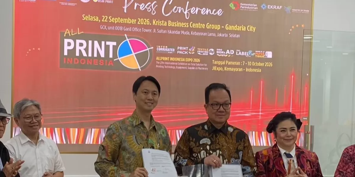 ALLPrint 2026 Integrasikan Teknologi Cetak 2D dan 3D